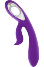 Dora Vıbrator Silikon Tavşan Vibratör Waterproff Özellik Su Geçirmez Klitoris Uyarıcılı 19 cm Boy 12 Fonksiyonel Titreşimli Ultra Güçlü Titreşim Mor Renkli