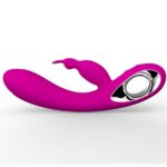 Bella Vibratör Silikon Tavşan Vibratör Waterproff Özellik Su Geçirmez Klitoris Uyarıcılı 19 cm Boy 36 Fonksiyonel Titreşimli Mor Renkli