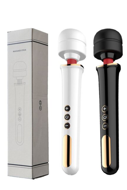 Felipa Massage Vibrator % Slikon Su Geçirmez ve Şeffaf Siyah Özel Vibratör – 12 Mod – Haz Tırtıklı Tasarım – G Noktası Uyarıcılı 32 cm Büyük Boy Ultra Güçlü Titreşim