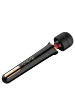 Felipa Massage Vibrator % Slikon Su Geçirmez ve Şeffaf Siyah Özel Vibratör – 12 Mod – Haz Tırtıklı Tasarım – G Noktası Uyarıcılı 32 cm Büyük Boy Ultra Güçlü Titreşim