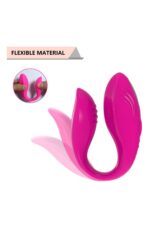 Ela App Pembe Renkli TELEOFON UYGULAMALI USB JARZ ANAL-VAJİNAL KULLANIMA UYGUN 12 TİTREŞİM MODU MÜZİK , SES VE SALLAMAYA DUYARLI TİTREŞİM ÖZELLİĞİ