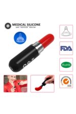 AMY RUJ ŞEKLİNDE MİNİ VİBRATÖR VAJİNAL-ANAL KULLANIMA UYGUN USB’den JARZ ÜRÜN UZUNLUĞU 10 CM, 2 CM ENİNDE
