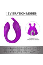 MODY MOR – ÇİFT MOTORLU UZAKTAN KUMANDALI USB JARZ ANAL-VAJİNAL KULLANIMA UYGUN