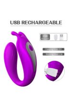 MODY MOR – ÇİFT MOTORLU UZAKTAN KUMANDALI USB JARZ ANAL-VAJİNAL KULLANIMA UYGUN