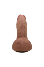 Marc Realistik Dildo – Çift Katman %100 Silikon,Güçlü Vantuzlu, 28 cm Titreşimli Manyetik USB Şarjlı