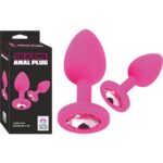 Silikon Anal Plug – Pembe Renkte Üst Kalite Anal uyarı