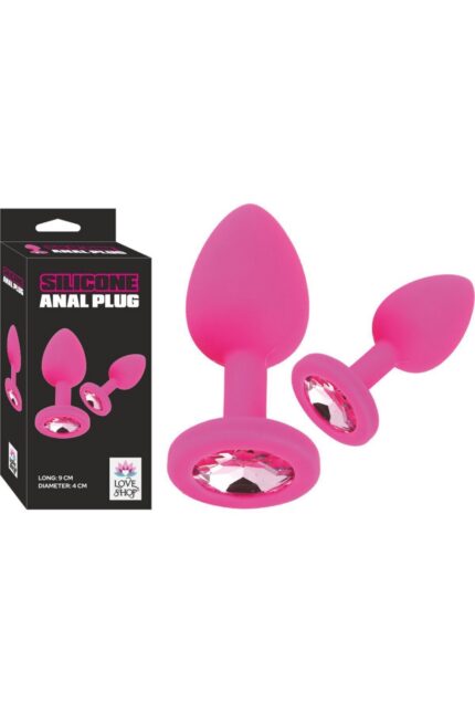 Silikon Anal Plug – Pembe Renkte Üst Kalite Anal uyarı