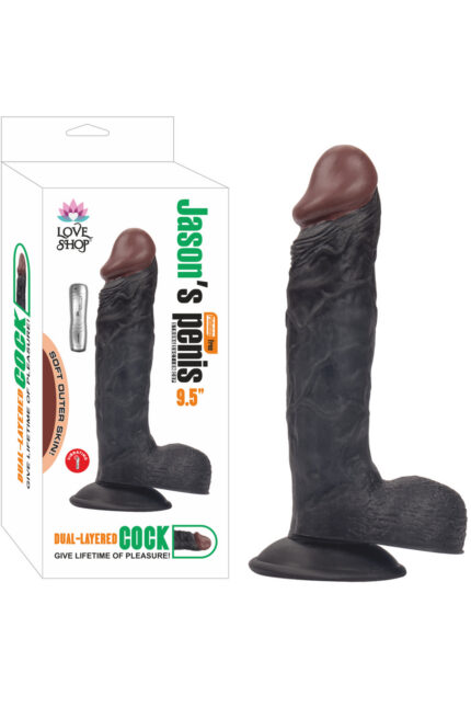 Jason’s Black Vibrating 24 cm Uzunluk 10 Fonksiyon Ultra Yüksek Titreşim Yüksek Kalite Vantuz