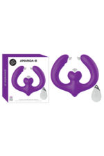 AMANDA-B/7 Farklı Klitoris Uyarıcı Mod /3 Motorlu/USB Şarj/Uzaktan Kumanda Lezbiyen Vibratör