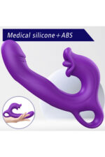 AMELIA VİBRATORCLİTORİS UYARICILI VİBRATÖR 3 MOTORLU7 FARKLI TİTREŞİM MODU2009738 MM ÖLÇÜLER