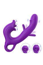 AMELIA VİBRATORCLİTORİS UYARICILI VİBRATÖR 3 MOTORLU7 FARKLI TİTREŞİM MODU2009738 MM ÖLÇÜLER