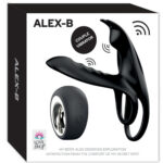 ALEX-B / 12 Farklı Klitoris Uyarıcı Mod /2 Motorlu/USB Şarj/Uzaktan Kumandalı Vibratör