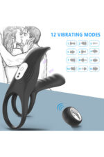 ALEX-B / 12 Farklı Klitoris Uyarıcı Mod /2 Motorlu/USB Şarj/Uzaktan Kumandalı Vibratör
