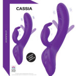 Cassıa / 7 Farklı Klitoris Uyarıcı Mod / 7 Farklı Titreşim /Tavşan 3 Motorlu Vibratör