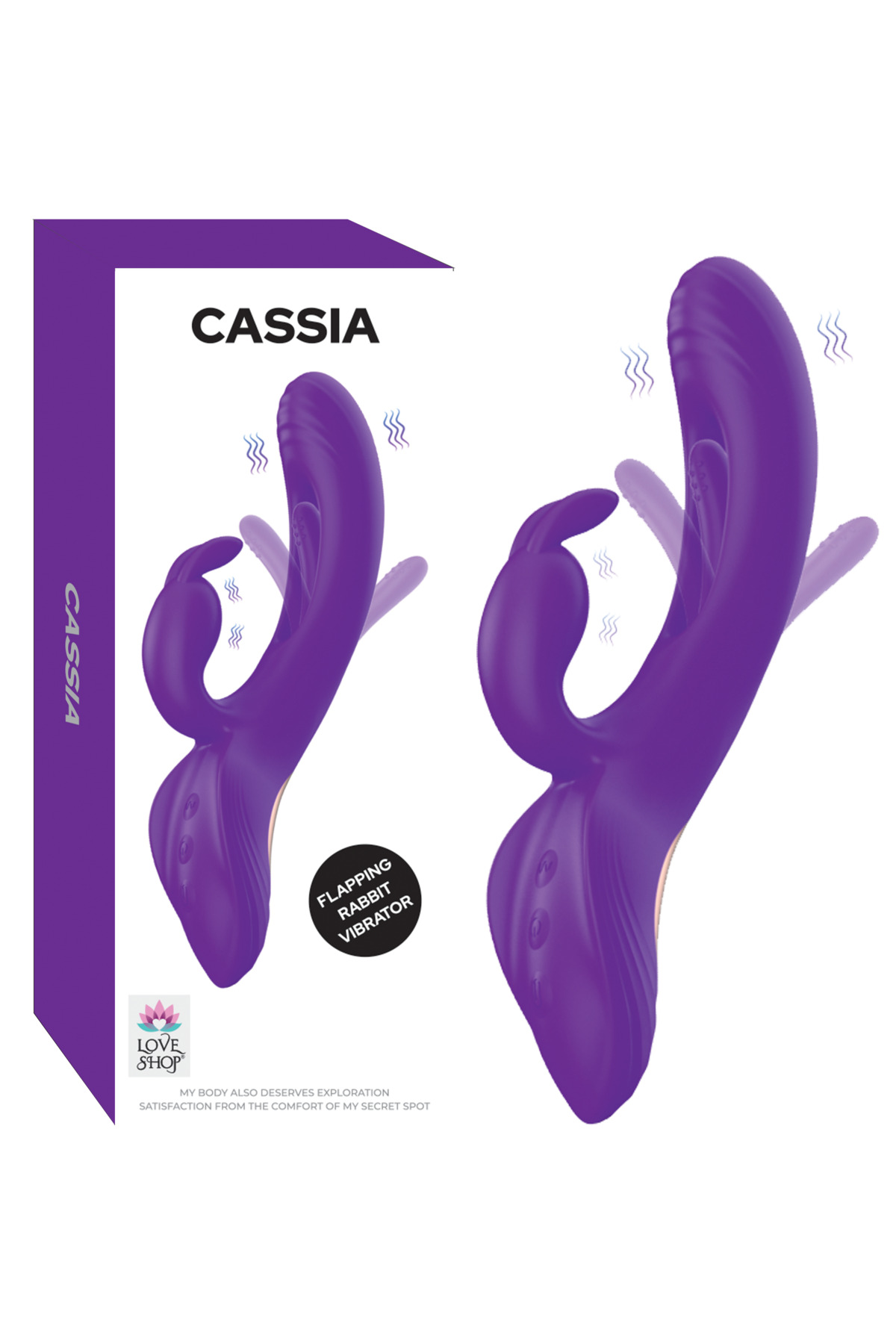 Cassıa / 7 Farklı Klitoris Uyarıcı Mod / 7 Farklı Titreşim /Tavşan 3 Motorlu Vibratör Cassıa / 7 Farklı Klitoris Uyarıcı Mod / 7 Farklı Titreşim /Tavşan 3 Motorlu Vibratör