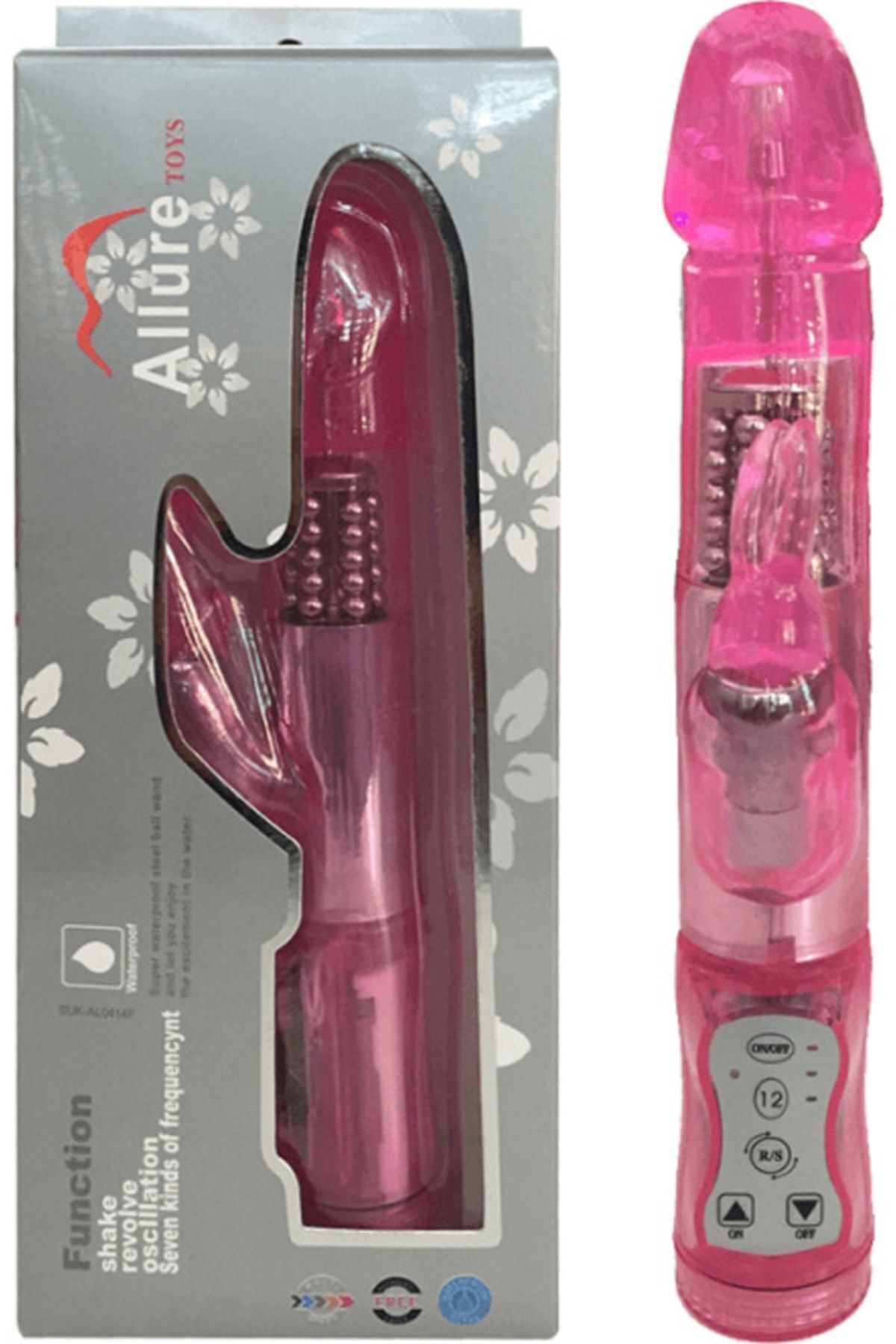 Klitoris Uyarıcı Tavşan Vibratör Rotasyonlu22 Cm 7 Mod Titreşim Su Geçirmez Klitoris Uyarıcı Tavşan Vibratör Rotasyonlu22 Cm 7 Mod Titreşim Su Geçirmez