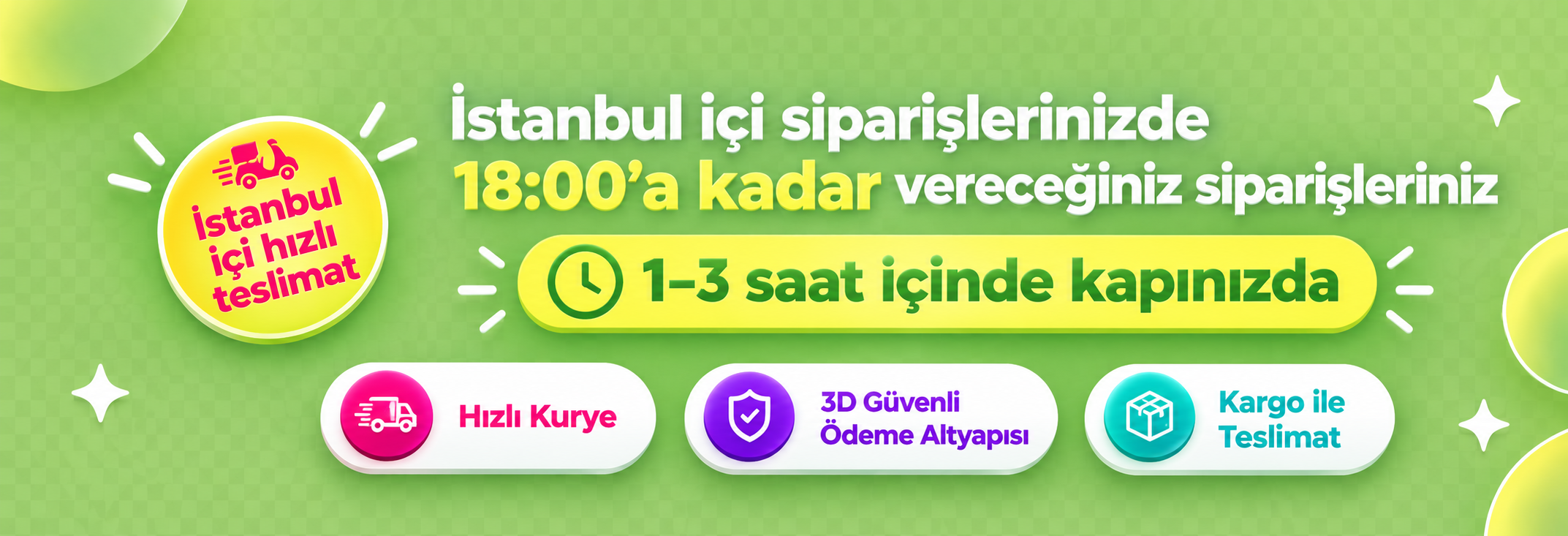 Trendyasam İstanbul içi hızlı teslimat