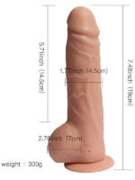 big detective sarjli uzaktan kumandali titresimli gercekci dildo 19 cm 14282 2.jpg