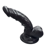 gercekci testisli siyah dildo 16 cm 1266983 1.png
