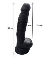 gercekci testisli siyah dildo 20 cm 1267081 2.png