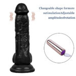 19cm gercekci siyah dildo yapay penis 865923 3.jpg