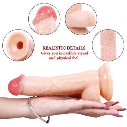 19cm gercekci ten rengi dildo penis 837956 2.jpg