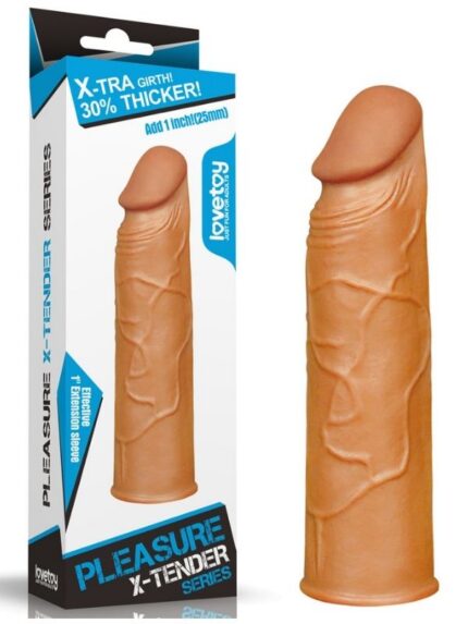 add 1 pleasure x tender penis sleeve brown 1126634 1.jpg