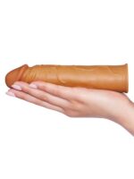 add 1 pleasure x tender penis sleeve brown 1126638 5.jpg