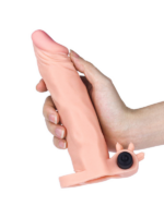 add 2 inc pleasure x tender vibrating penis sleeve brown 1115676 4.png