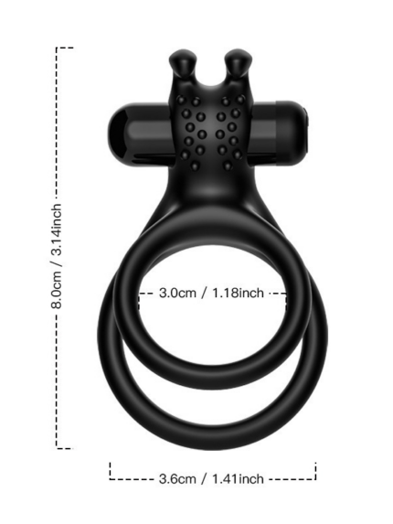 cift halkali manyetik sarjli penis ve testis halkasi klitoris uyaricili suya dayanikli ciftler icin tasarlanmis titresimli model 1278779 2.png