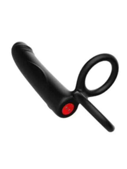 cift penis halkali titresimli prostat masaj aleti ve dildo vibrator geciktirici etkili testis uyarici esnek silikon anal plug 1588376 2.jpg