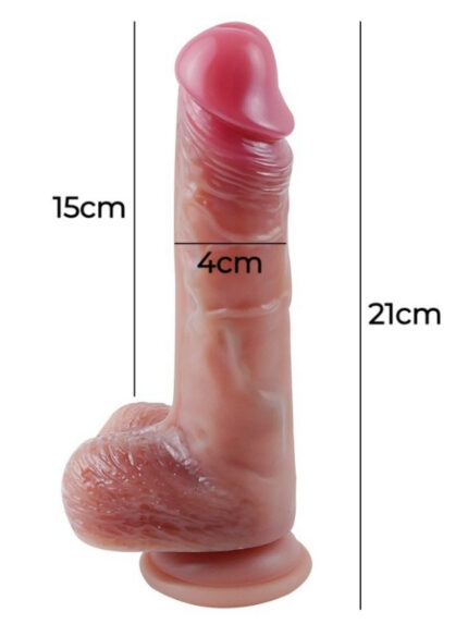 gercekci tasarimli vakum tabanli silikon dildo 21 cm 1591003 2.jpg