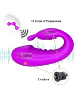 kablosuz kumandali sarjli 2 in 1 giyilebilir rabbit mini vibrator 1278635 4.png