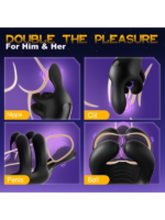 longz black erkekler icin 10 modlu titresimli ve 10 modlu sikma fonksiyonlu masturbator 1278967 4.png