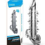 wolf warrior crystal seffaf dokulu penis kilifi esnek tpe malzeme gercekci his 138 cm 1278794 1.png