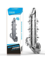 wolf warrior crystal seffaf dokulu penis kilifi esnek tpe malzeme gercekci his 138 cm 1278794 1.png