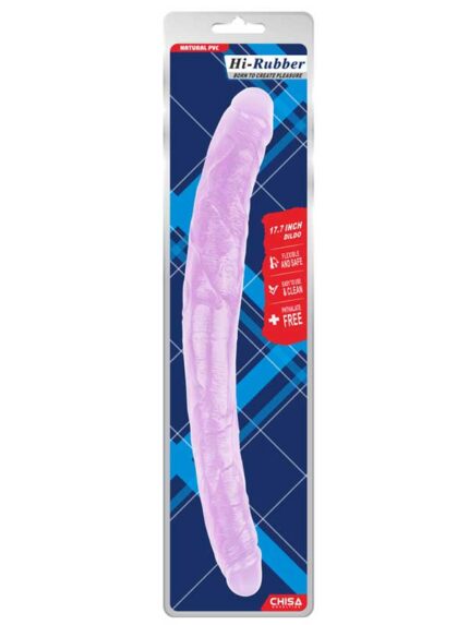 hi rubber seffaf jel cift tarafli dildo 45cm mor 12845 2.jpg
