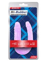 hi rubber seffaf jel cift tarafli egik dildo 17cm mor 12818 2.jpg