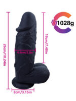 noctis 26cm siyah realistik dildo no155 667750 5.jpg