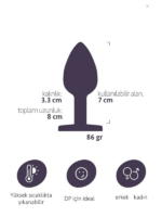 paslanmaz celik anal plug tikac beyaz tasli 1258565 2.png
