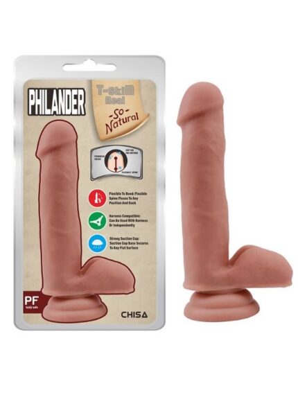 philander 18cm kikirdakli gercekci dildo 513789 1.jpg