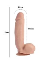 sensualism 21cm kikirdakli gercekci dildo 513723 5.jpg